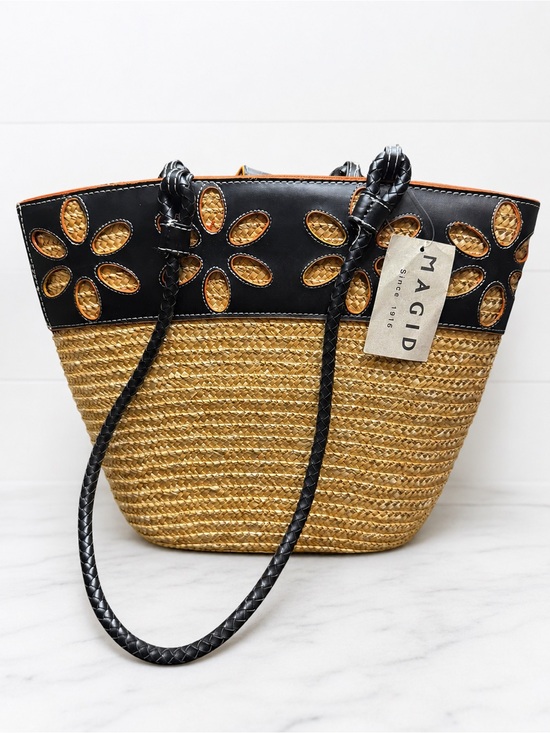 Magid Handbags - Magid Straw Woven Tote NWT